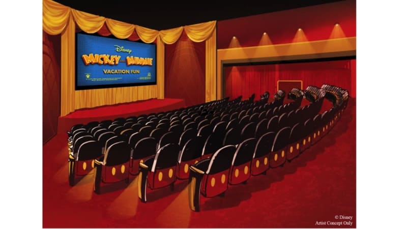 Mickey Shorts Theater concept art