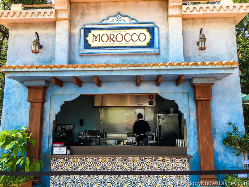 booth Morocco 2019 Epcot Food and Wine Festival