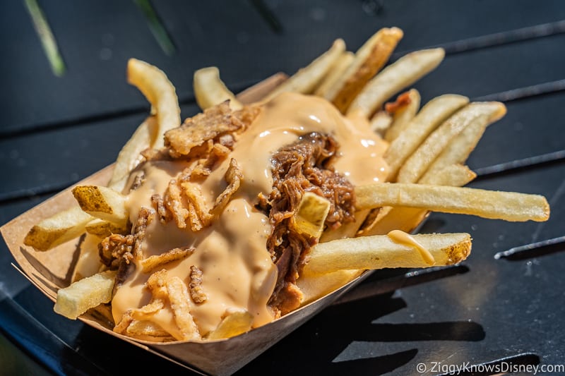 Beef Brisket Poutine Refreshment Port 2019 Epcot Food and Wine Festival