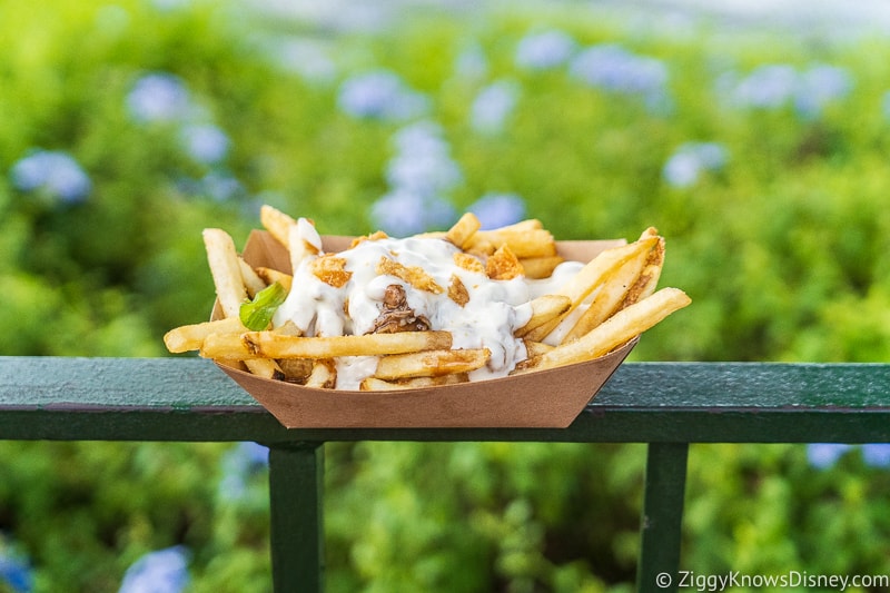 Duck Confit Poutine Refreshment Port 2019 Epcot Food and Wine Festival