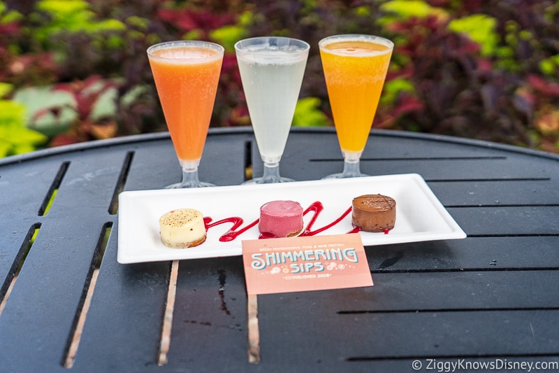 Food Shimmering Sips Mimosa Bar 2019 Epcot Food and Wine Festival