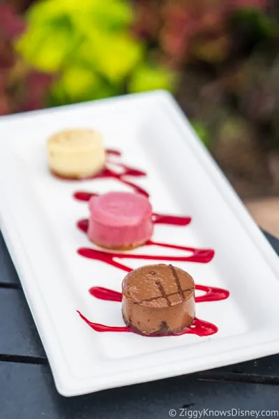 Cheesecake Trio Shimmering Sips Mimosa Bar 2019 Epcot Food and Wine Festival