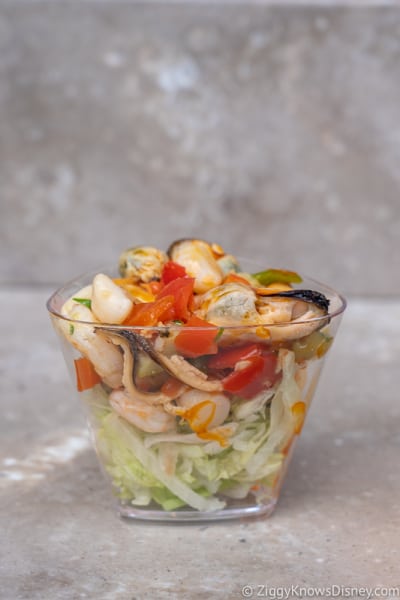 Seafood Salad Spain 2019 Epcot Food and Wine Festival