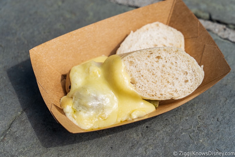Raclette cheese The Alps Epcot Food and Wine Festival 2019