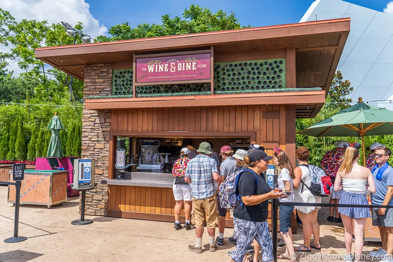 booth Wine and Dine Studio 2019 Epcot Food and Wine Festival