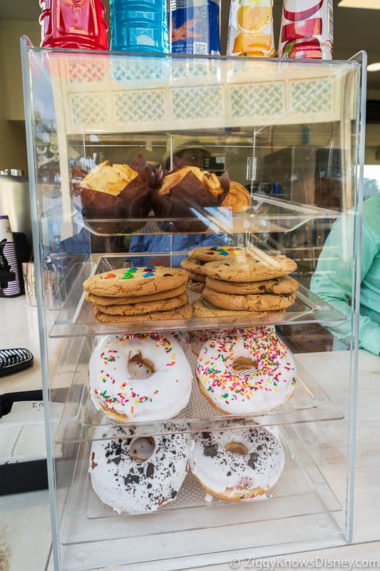 Disney Skyliner Gondola Stations Caribbean Beach Resort Joffrey's donuts