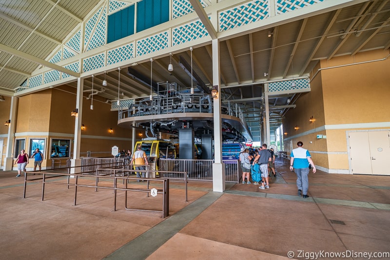 Disney Skyliner Gondola Stations Caribbean Beach Resort Hollywood Studios line