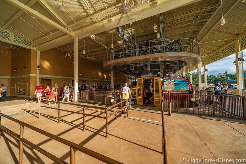 Disney Skyliner Gondola Stations Caribbean Beach Resort Epcot Line