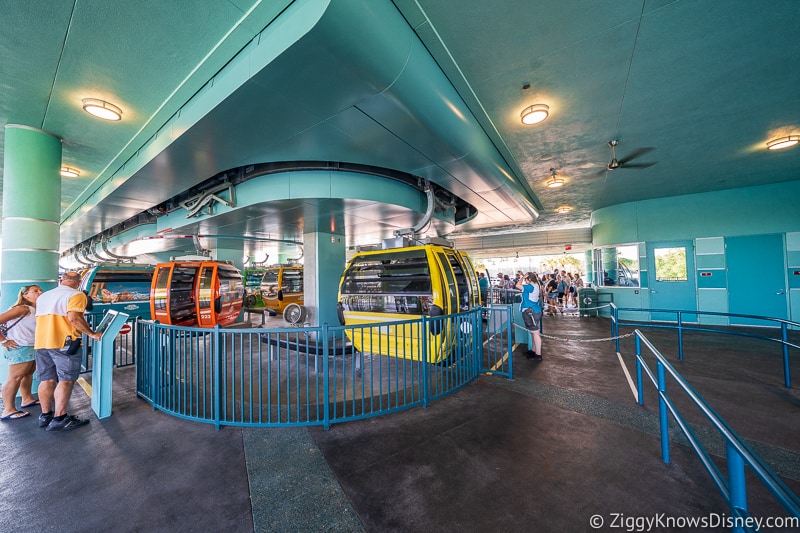 assisted loading area Disney Skyliner Gondola Stations Hollywood Studios