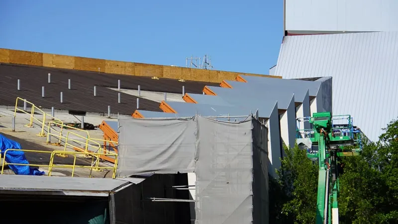 roof Guardians of the Galaxy Coaster updates October 2019