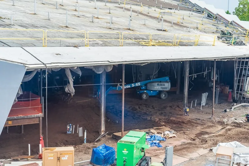 inside front of Guardians of the Galaxy Coaster updates October 2019