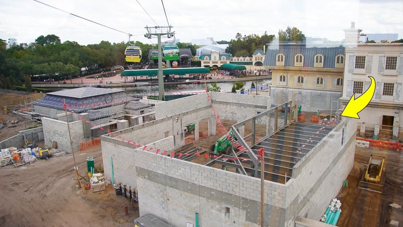 no steel beam Ratatouille facade construction updates October 2019