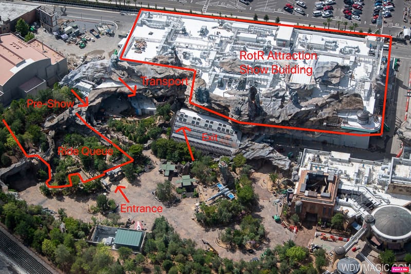 Rise Of The Resistance Queue Map Star Wars Rise Of The Resistance Ride Guide - Strategy + Tips