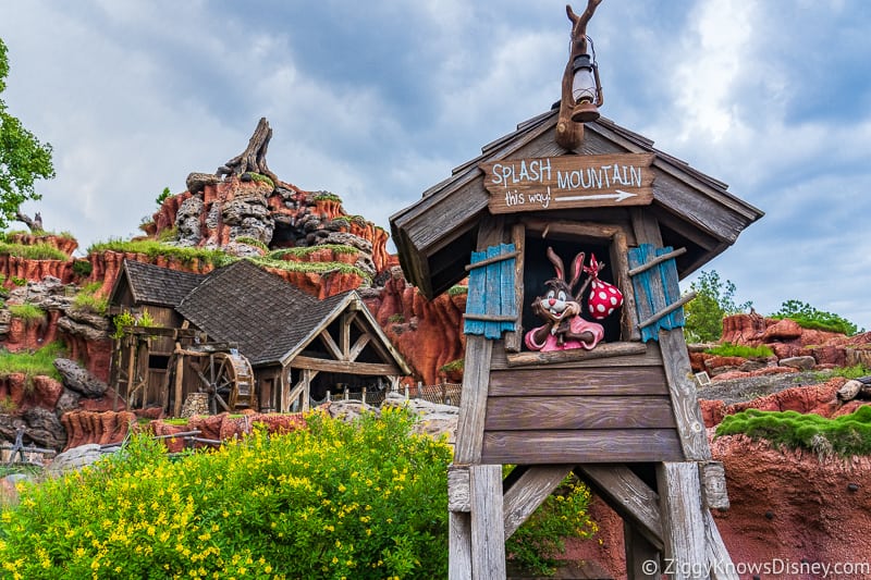 Splash Mountain Refurbishment Magic Kingdom