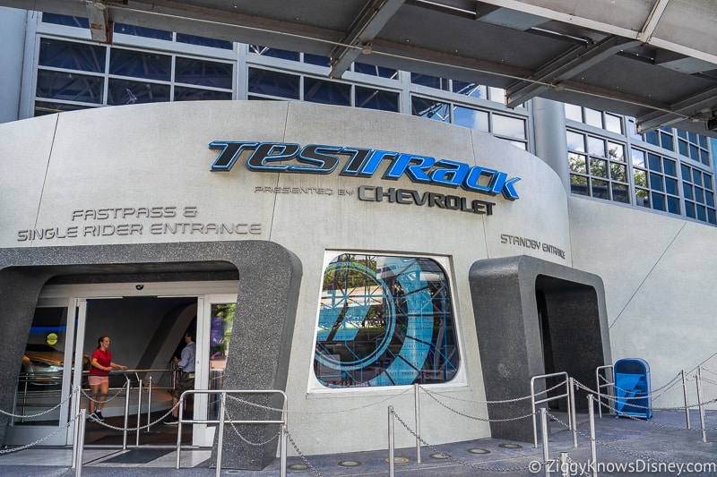 Test Track renovering Epcot