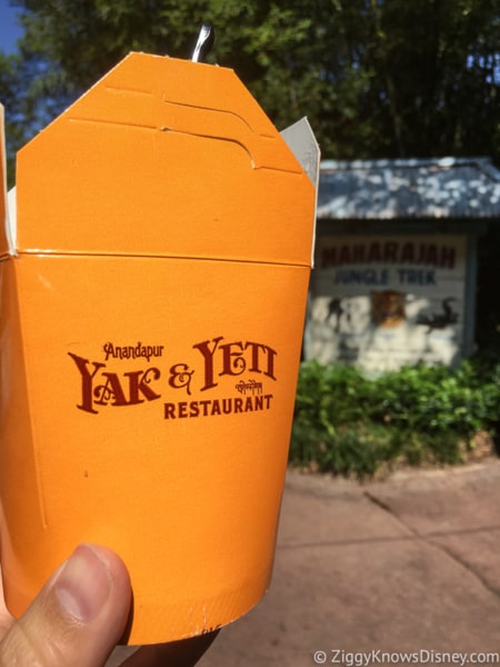 Best Snacks at Animal Kingdom chicken fried rice yak and yeti