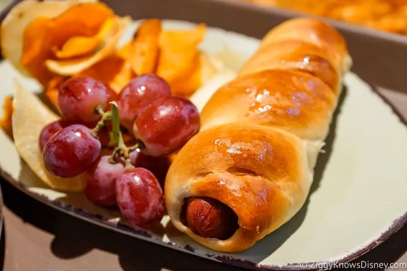 Hot Dog wrapped in dough Best Snacks at Animal Kingdom