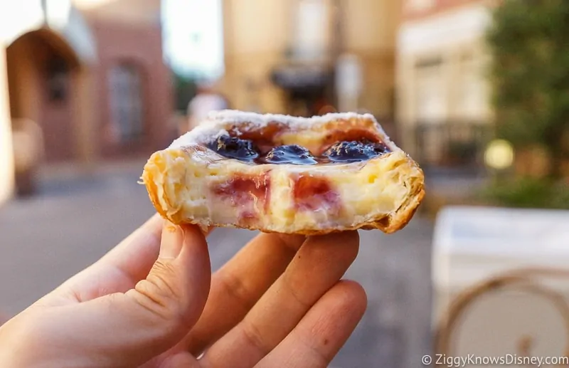 Cerises Flan Tart France pavilion Best Snacks at Epcot