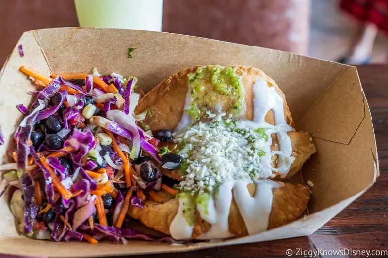 Empanadas con queso Mexico pavilion Best Snacks at Epcot