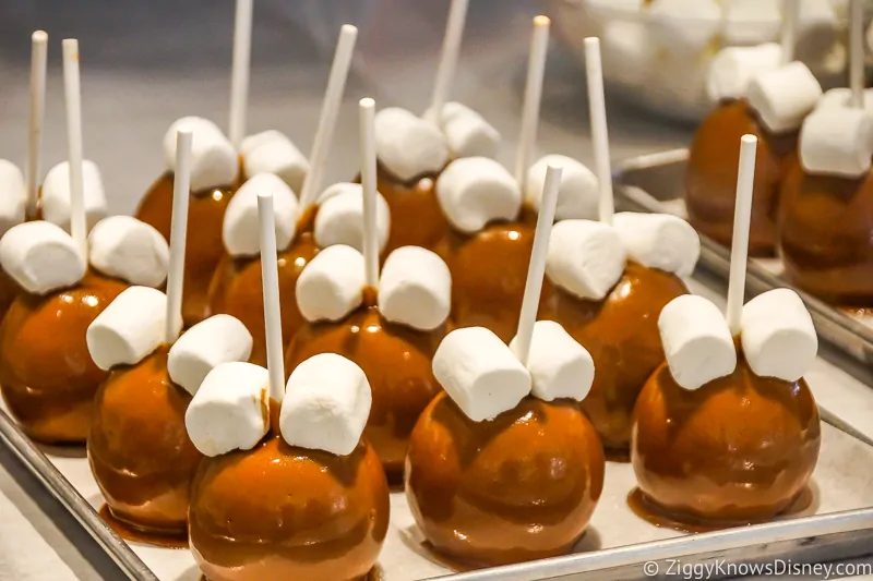 Candy Apples with caramel and marshmallows Best Snacks at Magic Kingdom