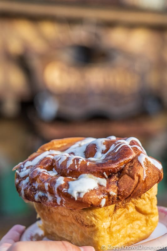 Cinnamon Roll Gaston's Tavern Worst Snacks at Magic Kingdom