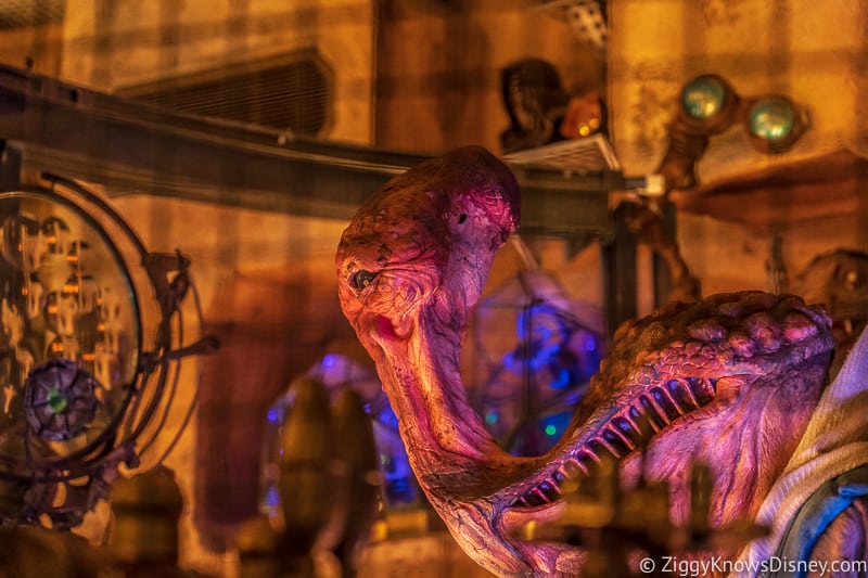 Dok Ondar himself inside Den of Antiquities Galaxy's Edge