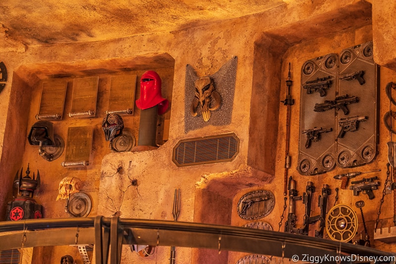 rare artifacts like blasters in Dok Ondar's Den of Antiquities Galaxy's Edge