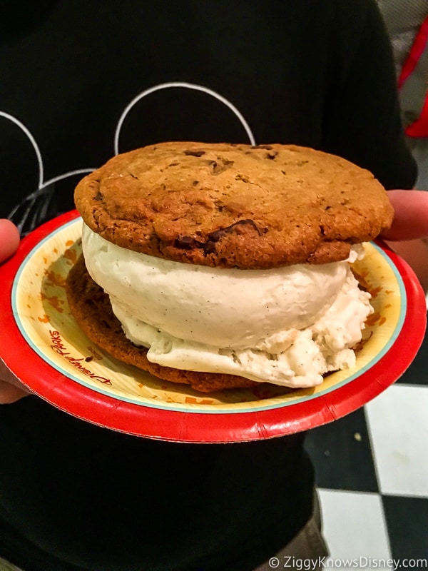 Ice Cream Cookie Sandwich Best Snacks at Magic Kingdom