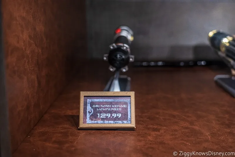 Star Wars Legacy Lightsabers price Dok Ondar's Den of Antiquities Galaxy's Edge