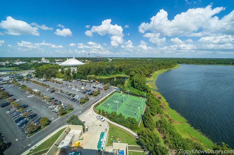 View of Magic Kingdom from Bay Lake Tower