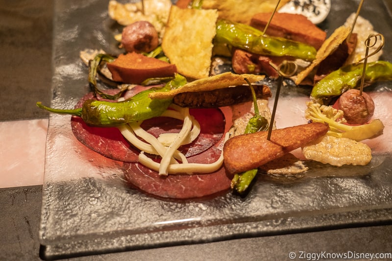 dried meat on the Happabore Sampler Oga's Cantina