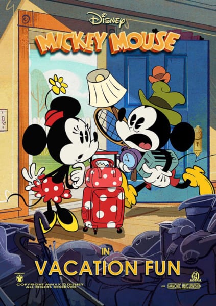 Mickey Shorts Vacation Fun Poster