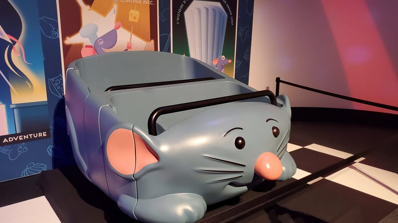 Remy's Ratatouille Adventure Ride Vehicle