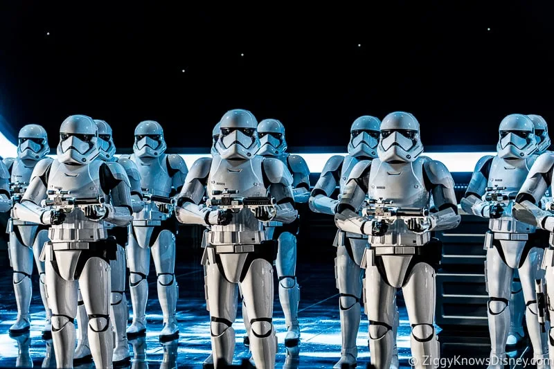 Star Wars: Rise of the Resistance stormtroopers