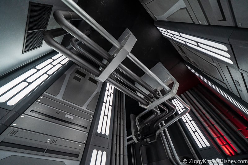 Star Wars: Rise of the Resistance star destroyer ceiling