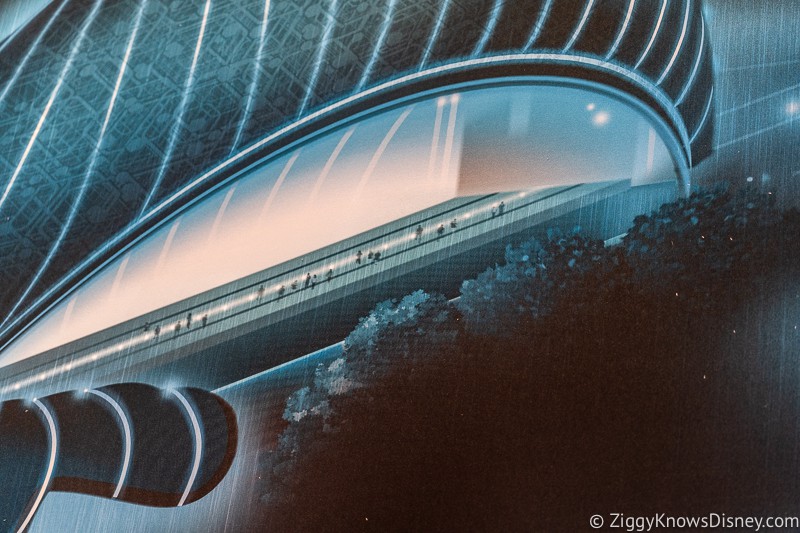 Tron Lightcycle Run Magic Kingdom Concept Art 1