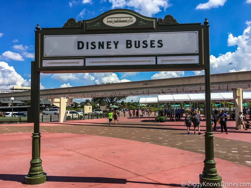 Bus Stop at Disney's Magic Kingdom