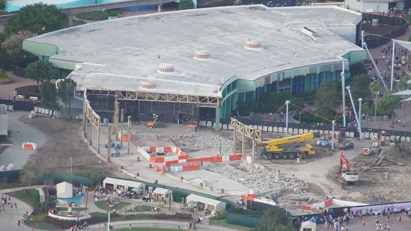 Epcot Future World Construction Updates January 2020 invention almost done