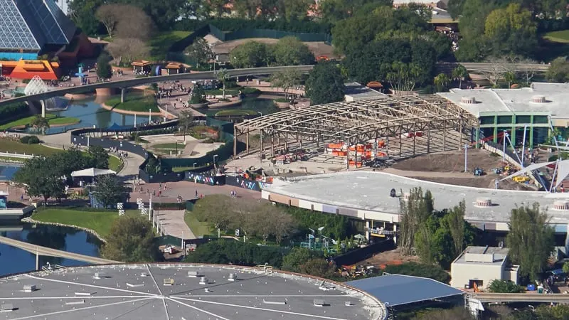 Innoventions Aerial 2 Epcot Future World Construction Updates January 2020