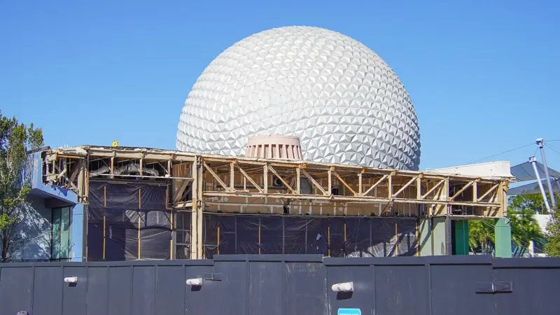 Epcot Future World Construction Updates January 2020 current state of Innoventions west