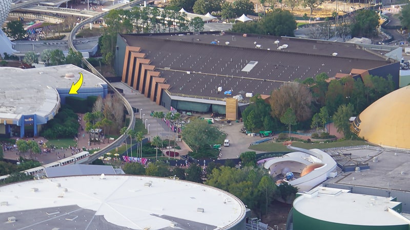Guardians of the Galaxy coaster Construction Updates January 2020 front entrance