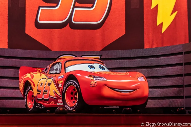 Lightning McQueen Racing Academy Hollywood studios