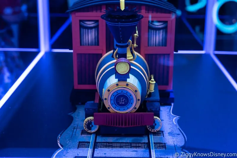 Mickey and Minnie's Runaway Railway Ride Vehicle front
