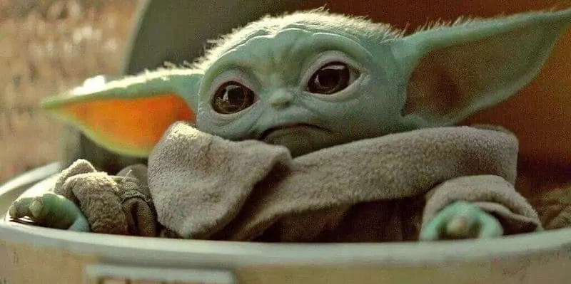 The Mandalorian and Baby Yoda Character Meet Hollywood Studios