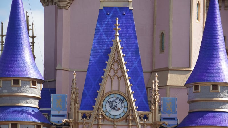 Cinderella Castle blue roof