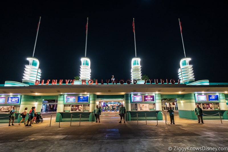 Disney's Hollywood Studios before the crowds in the morning