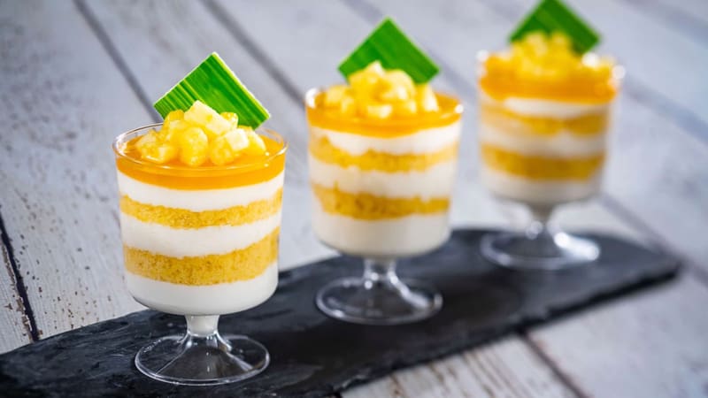 2020 Epcot Flower and Garden Festival Food Tropical Mousse Cup