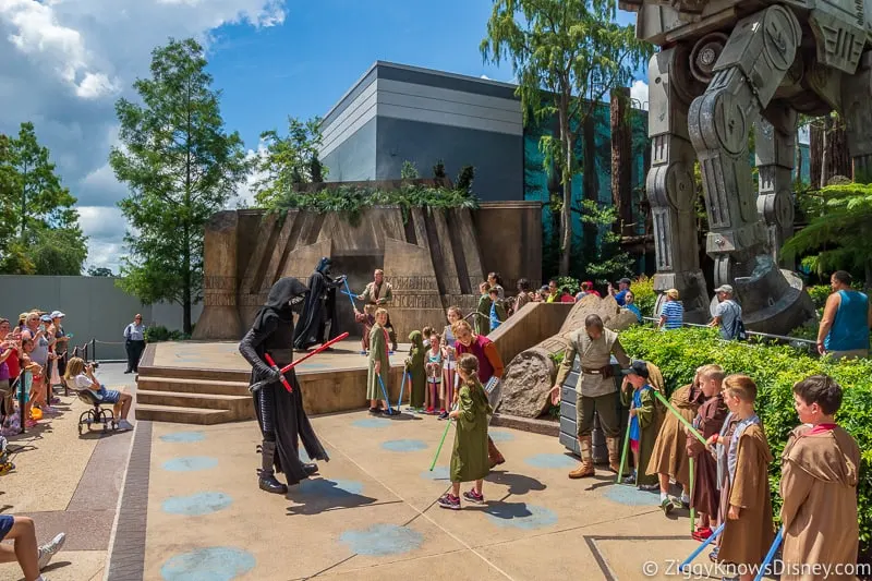 Disney's Hollywood Studios Attractions Jedi Training with Kylo Ren and Darth Vader