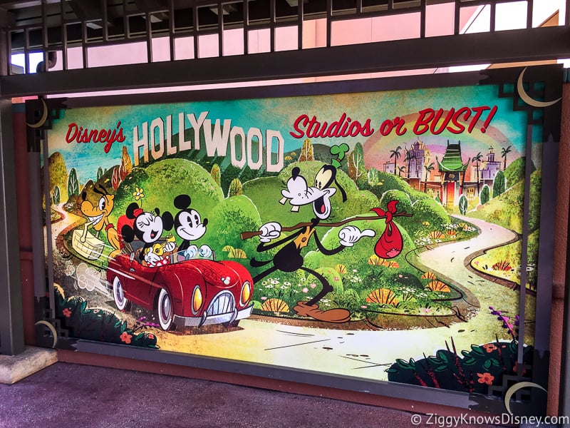 Hollywood Studios Touring Plan sign Mickey and Minnie's Runaway Railway
