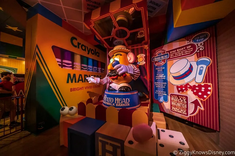 Hollywood Studios Touring Plan Mr. Potato Head Toy Story Mania!